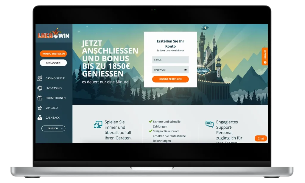 Hauptseite Locowin Casino